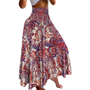 Jupe fleurie de mode décontractée