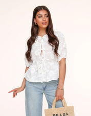 FLORETTE – BLOUSE BRODÉE DE FLEURS